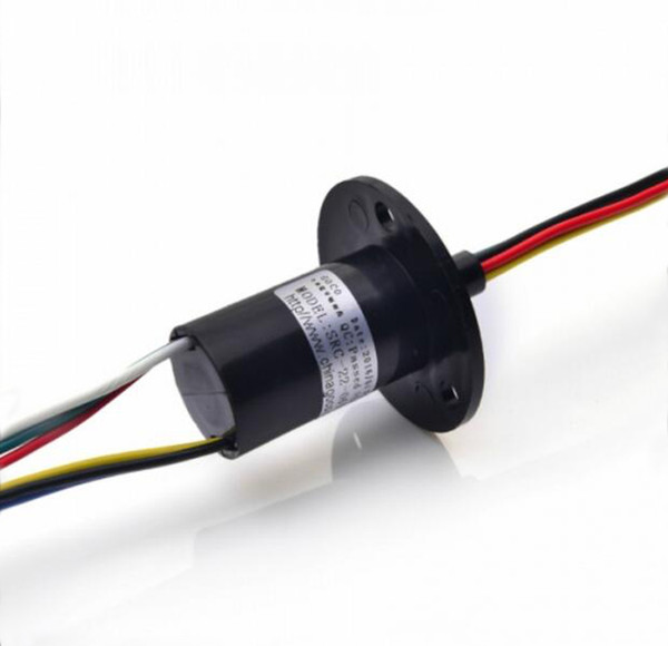 Wind Power Electric Rings 2/3/4/5/6/8 Channel 10A Dia. 22mm Slip Ring SRC-22-XX10A Gimbal Capsule Sliprings Accessories