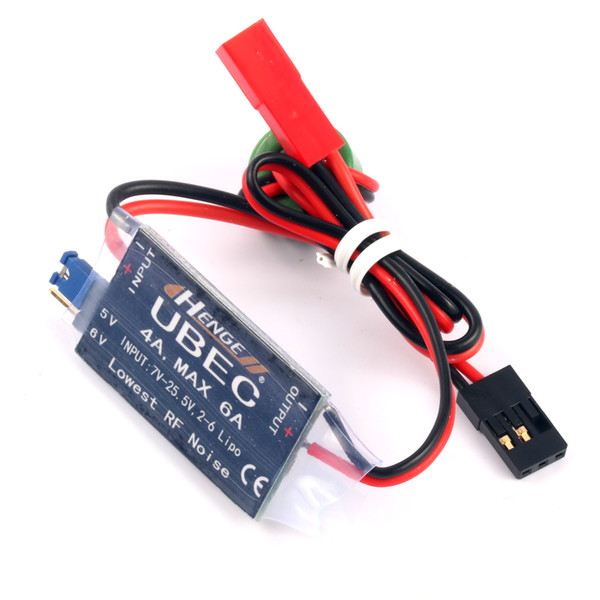 HENGE 4A UBEC Input 7V-25.5V 2-6S Lipo Output 5V 6V / 4A Continuous Max 6A Switch Mode BEC for RC Helicopters Car Parts DHL free