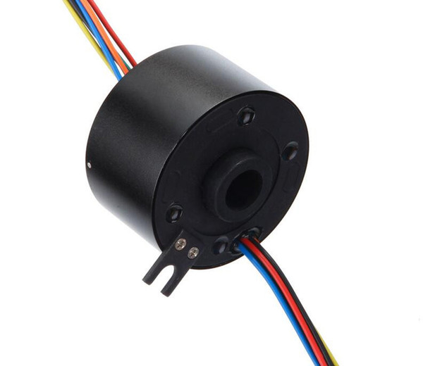 Hollow Shaft Slip Ring Hole Diameter 38.1mm 6 12 Channels 10A Slip Ring Diameter 99mm SRT038 Slip Rings