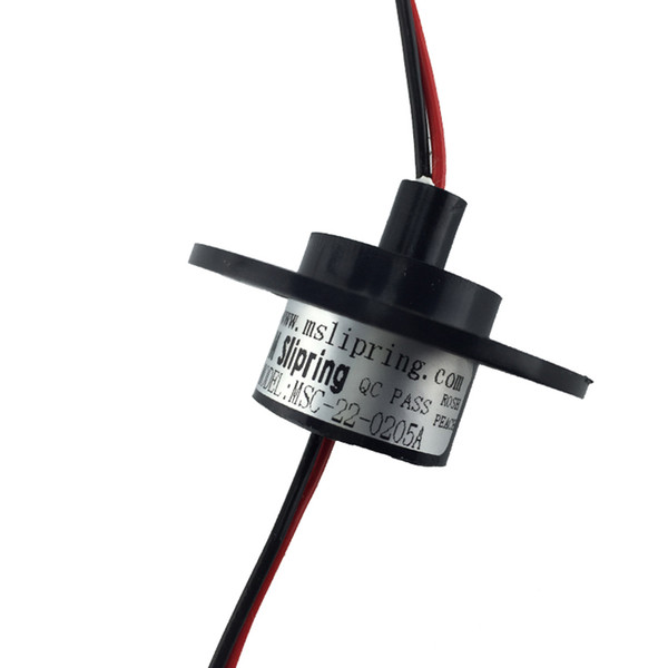 M Slip Ring 2CH 3CH 5A Diameter 22mm Electrical Collection Ring for Playground Equipment Rotary Joint Connector