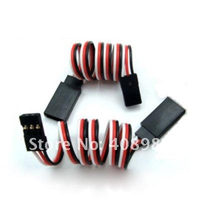 by dhl/fedex 1000pairs/lot 300mm 30cm servo extension lead wire JR plug for JR Futaba