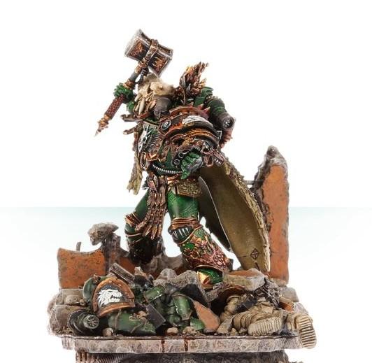 Resin Model VULKAN PRIMARCH OF THE SALAMANDERS Free Shipping