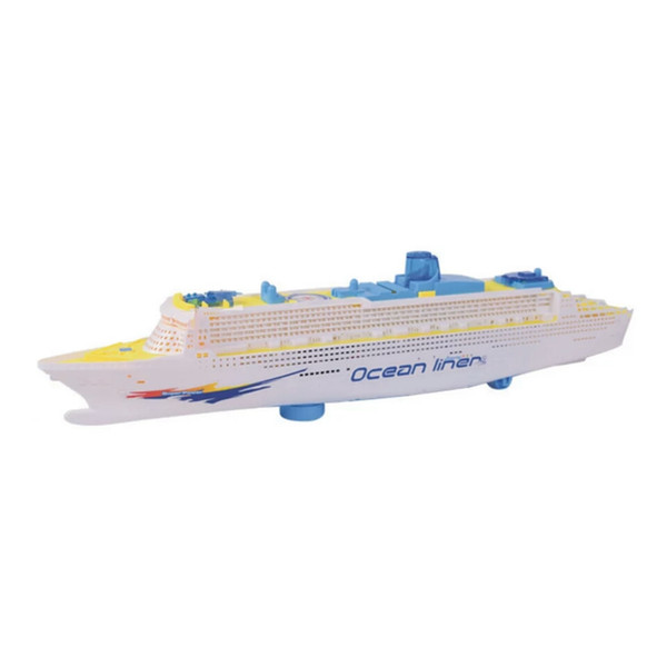 Large luxury cruise ship simulation ship speedboat navigation model children electric lighting music universal toy Free shipping