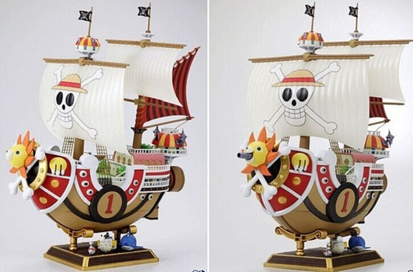 One piece 2 years after the pirates ship sonny wanli sunshine, merry, hand assembly model