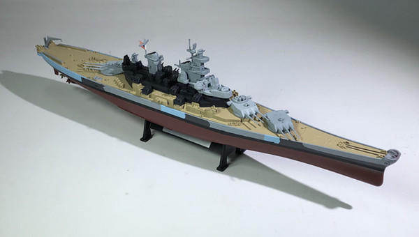 Warship Series Alloy Missouri Battleship Simulation 1:1000 Plastic Model Toy Ornaments Finished Collection Gift 