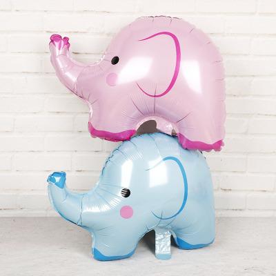 Baby Shower boy girl Foil Balloons elephant helium globos Happy Birthday Party decorations kids wedding supplies