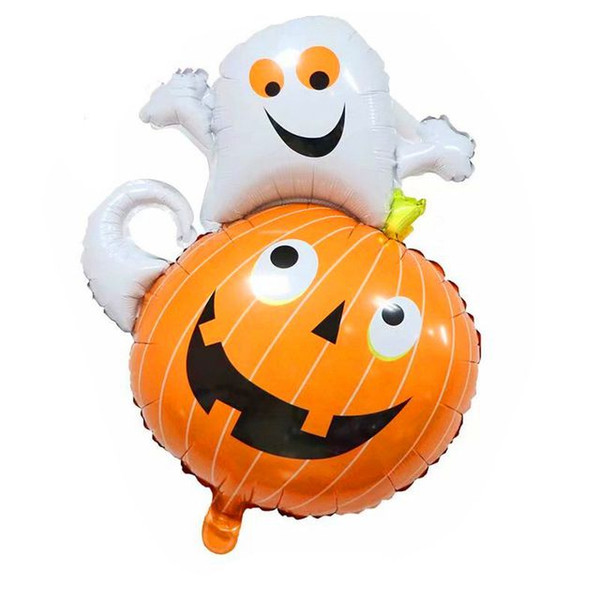 New Spectacular Pumpkin Shaped Aluminum helium foil Balloons Festive Party Atmosphere Arrangement Decorative Balloons Self Seal