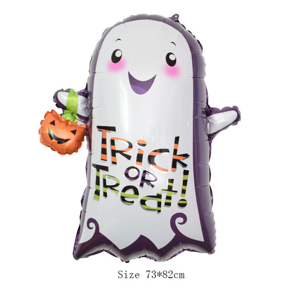 Halloween Pumpkin Ghost trick or treat Balloons Halloween Decorations Foil Balloons Inflatable Toys Globos Halloween Party Supplies