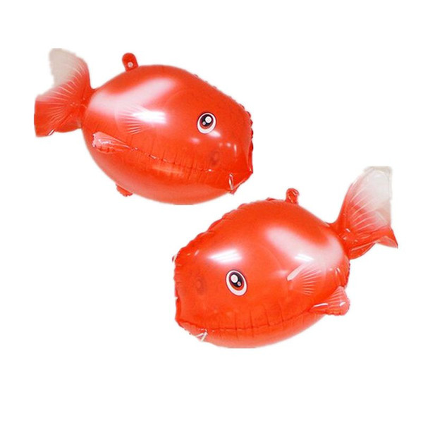 New 3D Transparent Fish Modeling flying toy helium Aluminum Balloon Children's Holiday Party Atmosphere Decoration Balloon