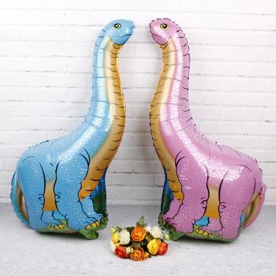 Giant Long neck Dinsaur Dinsaur foil balloon animal toys childrens dinosaur flying toy inflatable helium birthday party decorations balloon