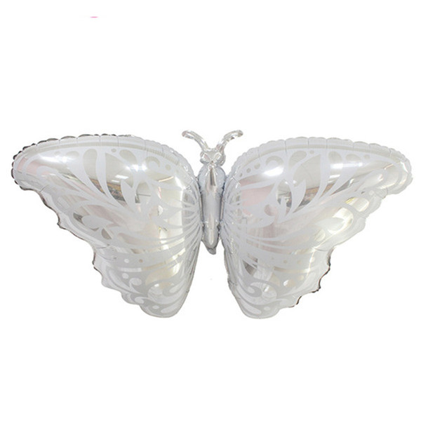 cartoon Inflatable air Animal Large silver butterfly Foil balloons room decor wedding birthday party supplies balloons toy