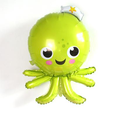 Octopus Foil Balloons Fish Inflatable Toys Sea World Party Balloons Birthday Party Decorations Kids Wedding Decor Party Supplies