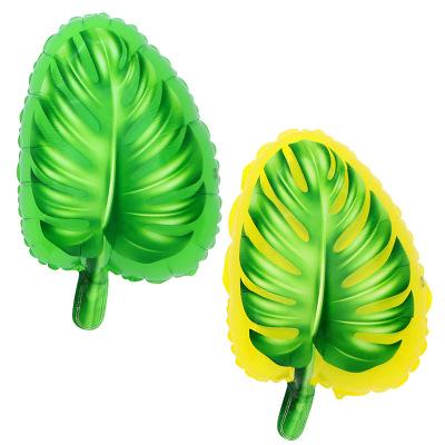 Hot new tree leaf helium decoration flying Foil balloons Birthday Party Wedding Room Decor Aluminum balloon