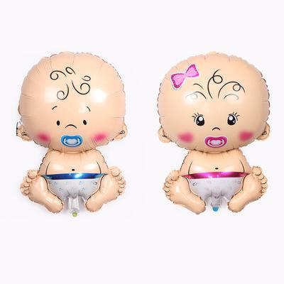 Lovely Angel Pacifier Baby Boy Girl Foil Balloon Baby Shower Inflatable Helium Ballon Wedding Decoration Birthday Party Supplies