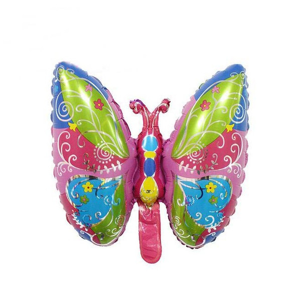 Mini Butterfly Foil Balloons Pink Helium Balloon Happy Birthday Party Wedding Decoration Balls Kids Baby Gift