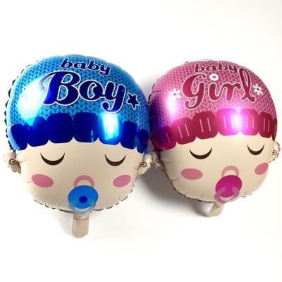 new baby infant children's toys helium flying decoration foil aluminum pacifiers head balloon aluminum balloons birthday decoration