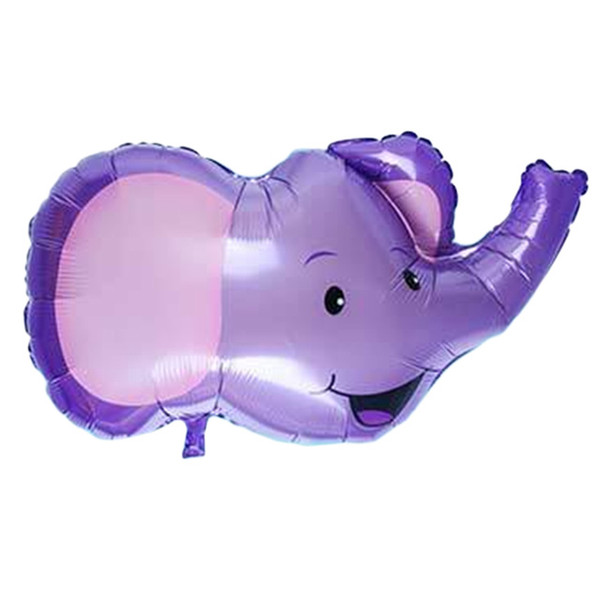 Jungle Animal foil Balloons elephant foil aluminum flying toy Helium Ballon birthday party decoration zoo theme supplies balloons