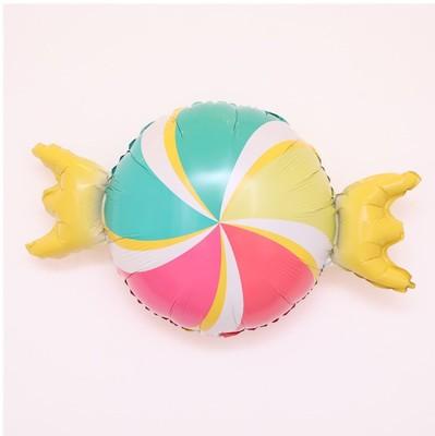 Birthday Party Ballons Baby Shower Sweet rainbow candy Foil Balloon Inflatable toy for wedding birthday decoration