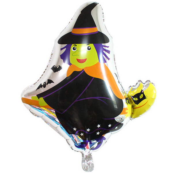 Halloween magic wizard Balloons Halloween Decorations Foil inflatable helium Balloons Inflatable Toys Globos Halloween Party Supplies