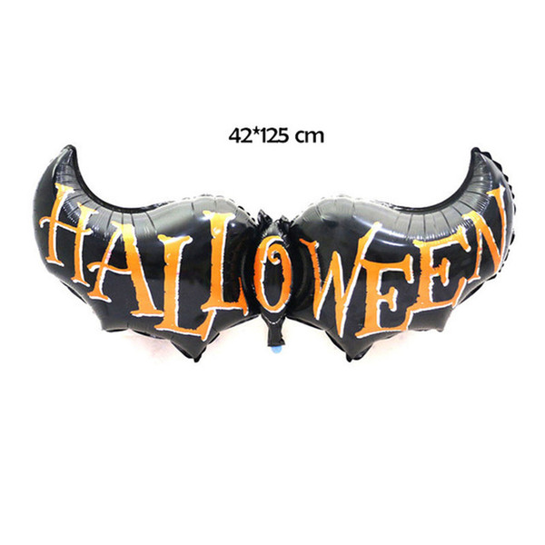 Halloween large bat wings Balloons Halloween Decorations Foil helium Balloons Inflatable Toys Globos Halloween Party Supplies