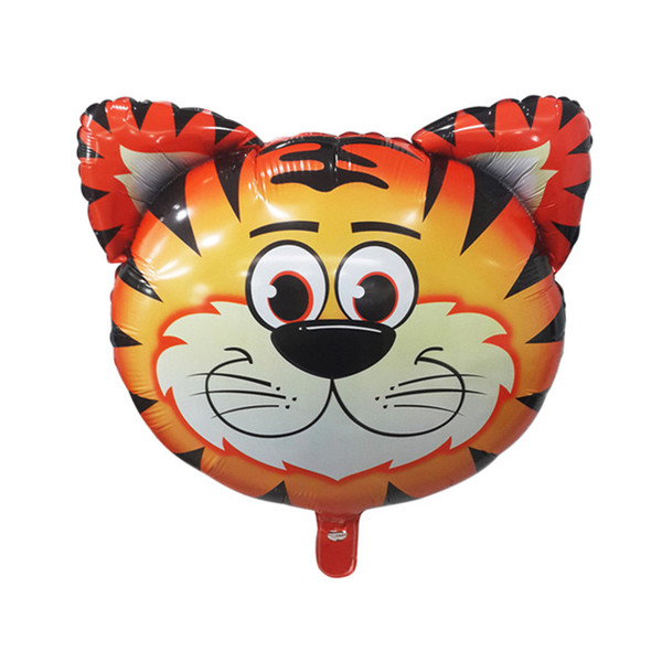 Jungle Animal foil Balloons Tiger Helium foil aluminum flying Balloon birthday party decoration zoo theme supplies balloons