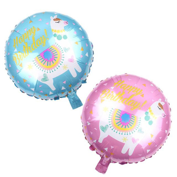 New The donkey printing Aluminum helium flying toy foil Balloons Birthday Party Decoration Decorative Balloons Happy Birthday