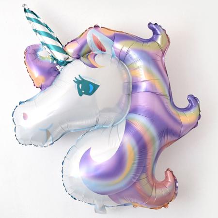 baby Birthday Party Decorations kids Foil purple Unicorn Balloon Party Supplies Wedding Baby Shower Party Decoration