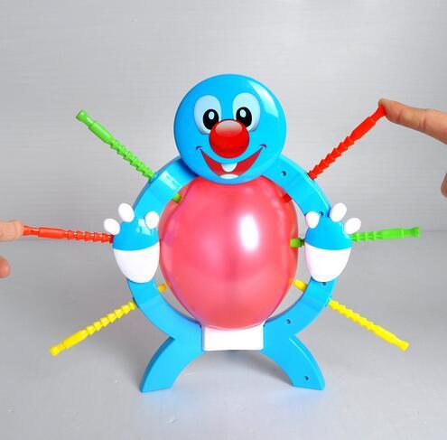 3pcs/lot Fun Boom Boom Balloon Poking Game Fun For Children Great Family Fun Toys Board Game 6*27*27cm Boxed Educational toys For kids