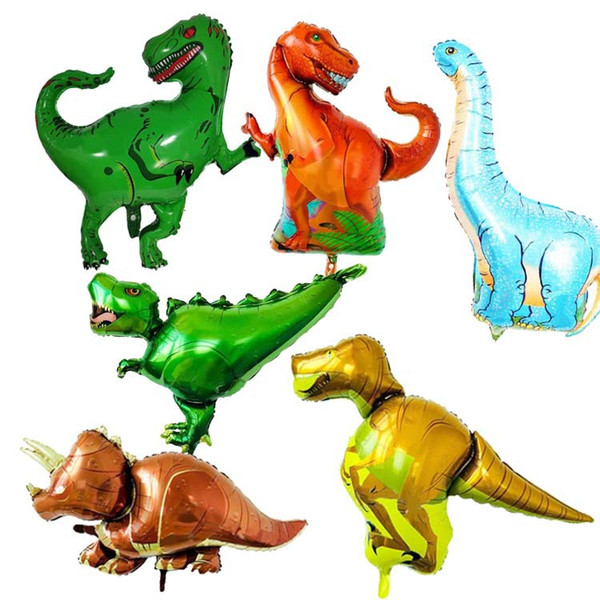 Huge Dinosaur Balloon For Kids Birthday Wedding Party Inflatable Air Balloons Decor Gifts Foil Balloon Gifts For Boys Toy