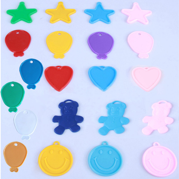 8 grams Gravity block Balloons weights Helium balloon pendants Wedding Decorations Party Supplies mix shapes /single shape options