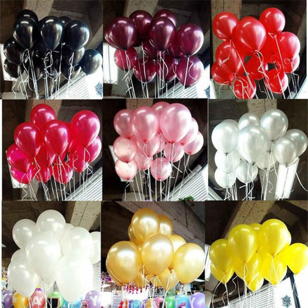 2.2g Decorative Balloons 15 Colors Inflatable Wedding Decorations Air Ball Happy Birthday Party Supplies Balloon Kids Toys