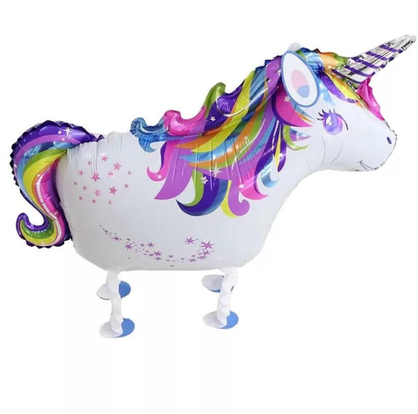 Unicorn Balloon Animal Unicorn Party Decoration Cute Unicorn Toy Walking Balloon For Birthday Party Decorations Kids