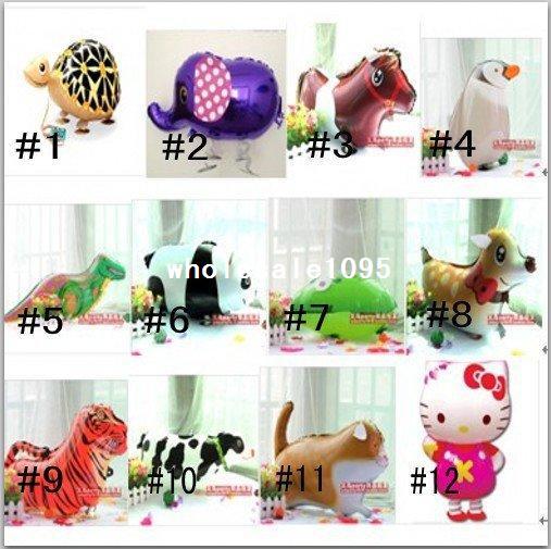 New! Various Walking Balloon Pet/ Party Decoration/Holiday Balloon/ Kids Gift, 20pcs/lot