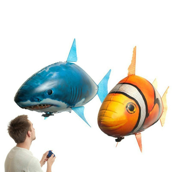 Remote Control Fun Air Swimmers Inflatable Floating Flying Shark and Clownfish Kids Toy eXtreme Clownfish Assembly Instructions