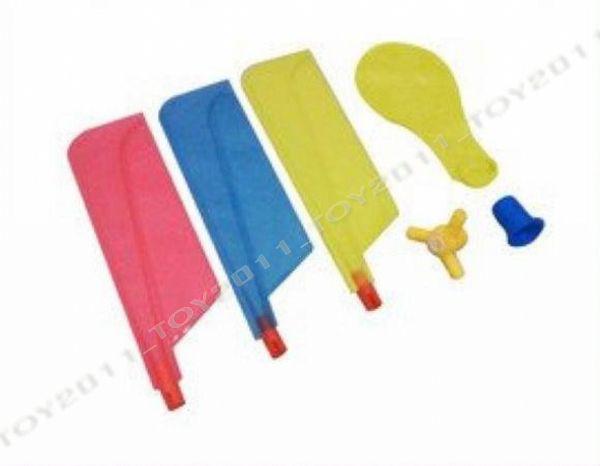 CHristmas Toy Balloon Helicopter Propeller Aircraft Self-combined Balloon Aircraft Kids Toy 200pcs