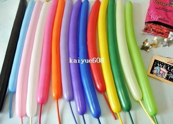 Big Discount!! 500Pcs/Lot Screwed Spiral Shape Latex Balloon,Party & Holiday Decoration Ballons,Colorful 00060