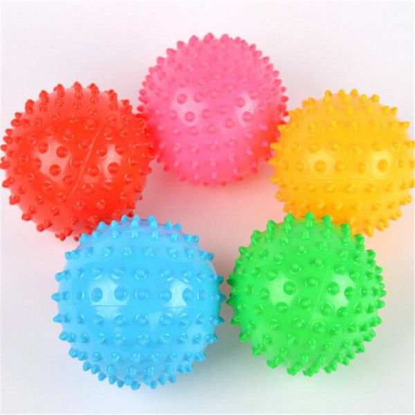 Novelty Toys Kid Baby Massage Foot Roller Massage Ball Inflatable Toy Ball Massager Properties Knobby Massage Ball