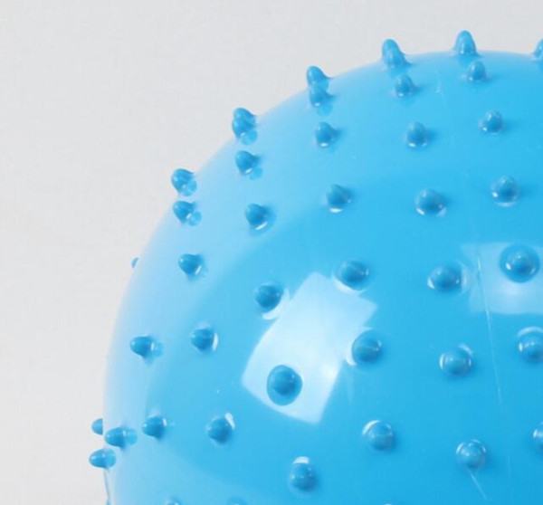 200pcs/lot 16cm Inflated Dia PVC Spiky Relaxing Massage Ball Toy