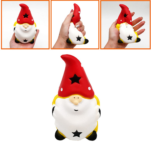 Christmas Squishy Squeeze Healing kids toys Kawaii Toy Santa Claus Stress Reliever Pressure Relieving Toys Slow Rising christmas gifts