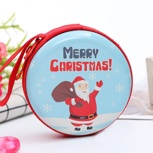 Christmas Decorations Christmas Creative Peripheral Gifts Cartoon Coin Purse pocket Zipper Mini Bag Small Gifts For Children