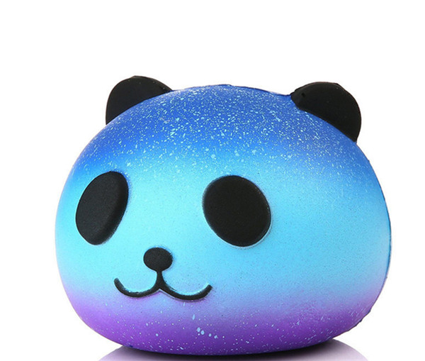 Cute PU Squishy Super Slow Rising Jumbo Panda Squishy Squeeze Phone Strap Kids Fun Toy Gift Decompression Toy