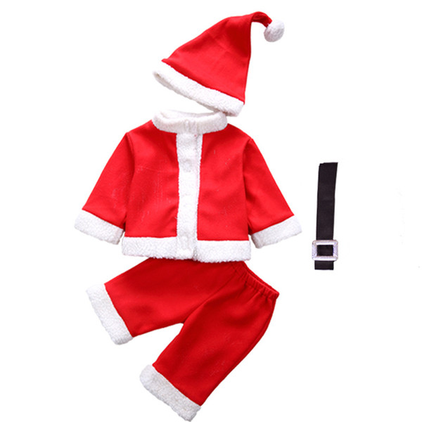 baby boy clothing Santa Claus Costume christmas and new year children clothes sets