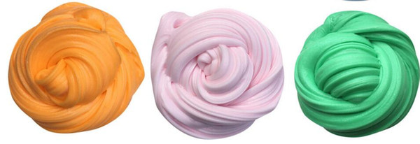 New DIY Fluffy Floam 60ml Slime Scented Mud Toys Cotton Mud Release Clay Toy Colorful For Fun High Quality