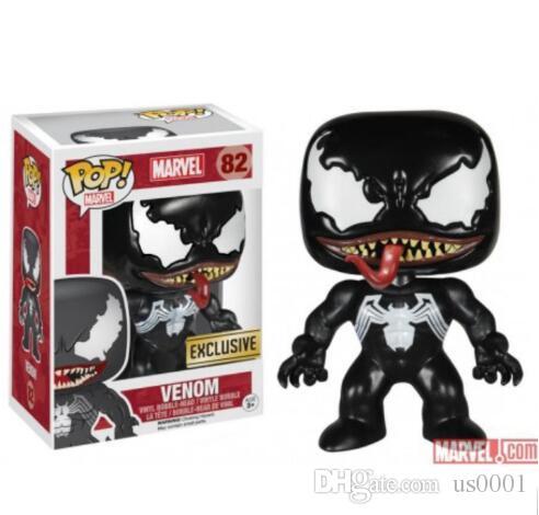 Funko POP Venom Vinyl Action Figure With Box #82 Popular Toy Model Good Quality