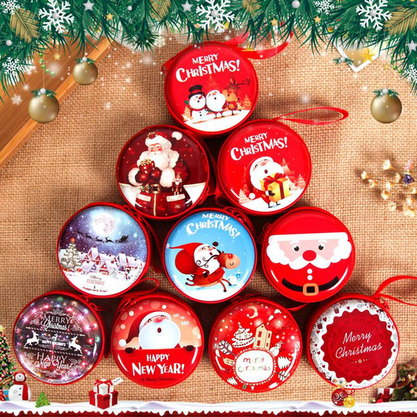 Christmas gift creation, cartoon children's toy Santa Claus zero wallet window pendant