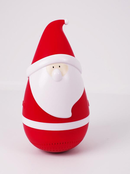 Mini wireless bluetooth Santa Claus Christmas Father tumbler roly-poly speaker Christmas Speaker for christmas 2#