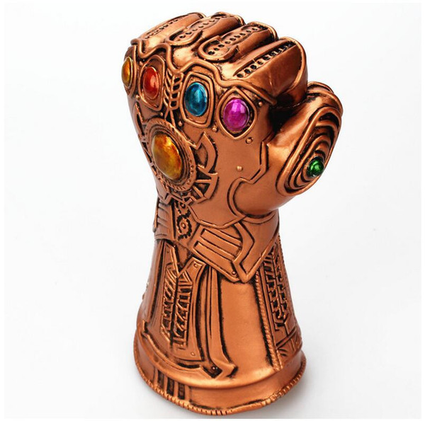 Creative Bottle Opener - Avengers Thanos Infinity Gauntlet Bottle Opener - Resin Metal Material (Clear PVC Box Packing)