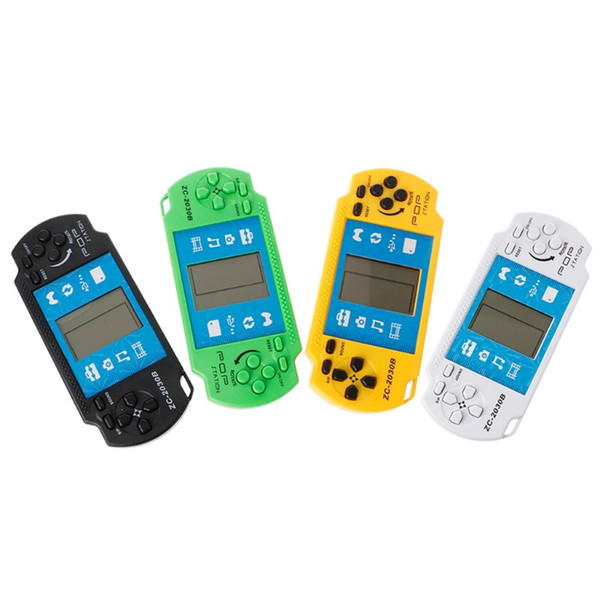 Mini Tetris Video Game Console Electronic Handheld Games Retro Brick Game De 2.5 Inch Video Games Player Free shipping