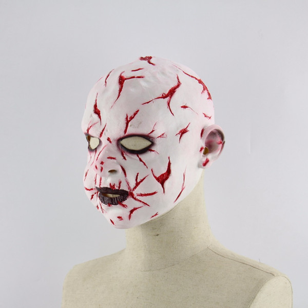 Blood face ghost baby Halloween horror doll latex ghost mask