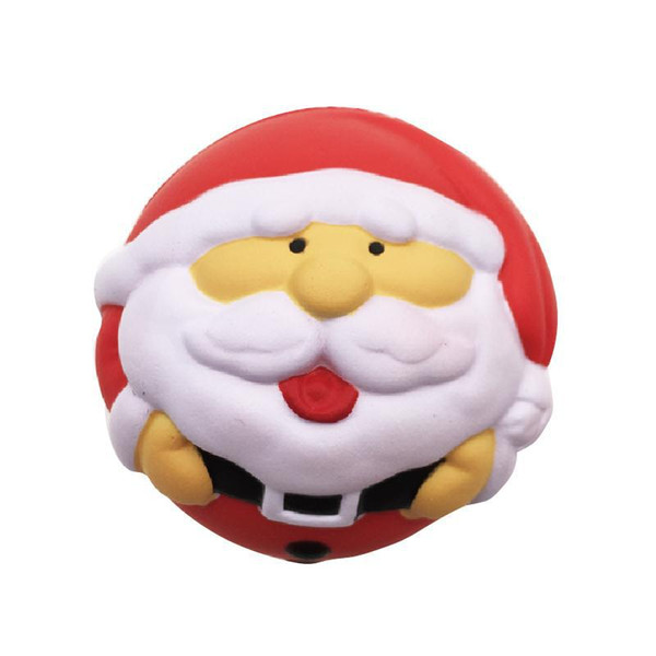 Original New Squishy Christmas Santa Claus Snowman Penguin Slow Rising Jumbo Pendant Straps Soft Squeeze Gift Kid Fun Toy